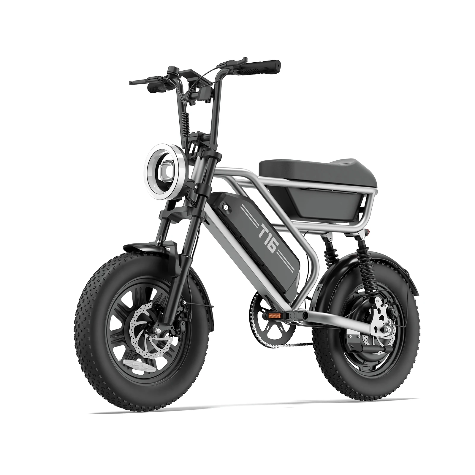 URLIFE T16 Urban Offroad-Elektrofahrrad 48V13AH Akku 16*3 Zoll Fat Tire All-Terrain-Elektrofahrrad