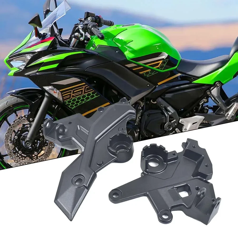 

Motorcycle Foot Pegs Bracket Footbracket For Kawasaki Z650 NINJA650 2017-2022 Front Footrests Foot Pegs Pedal Bracket NEW