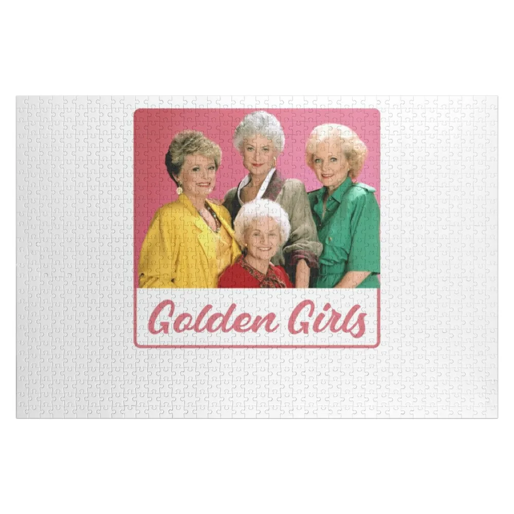 

Деревянные пазлы-головоломки Golden Girls для детей, игрушки для детей, деревянные пазлы с животными на заказ