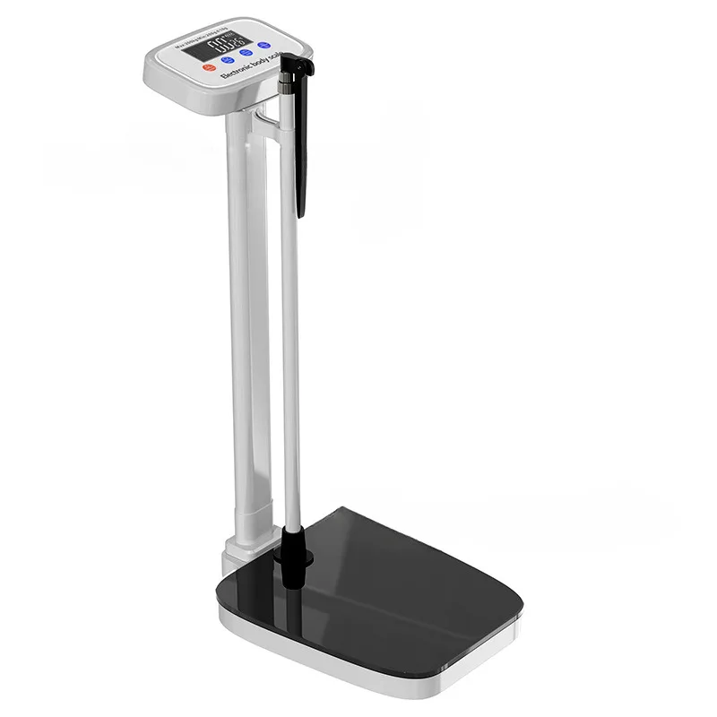 Smart Body Scale Connection APP Free SDK Ultrasonic Stadiometer Height Measuring Stadiometer Digital Height and Weight  Scale