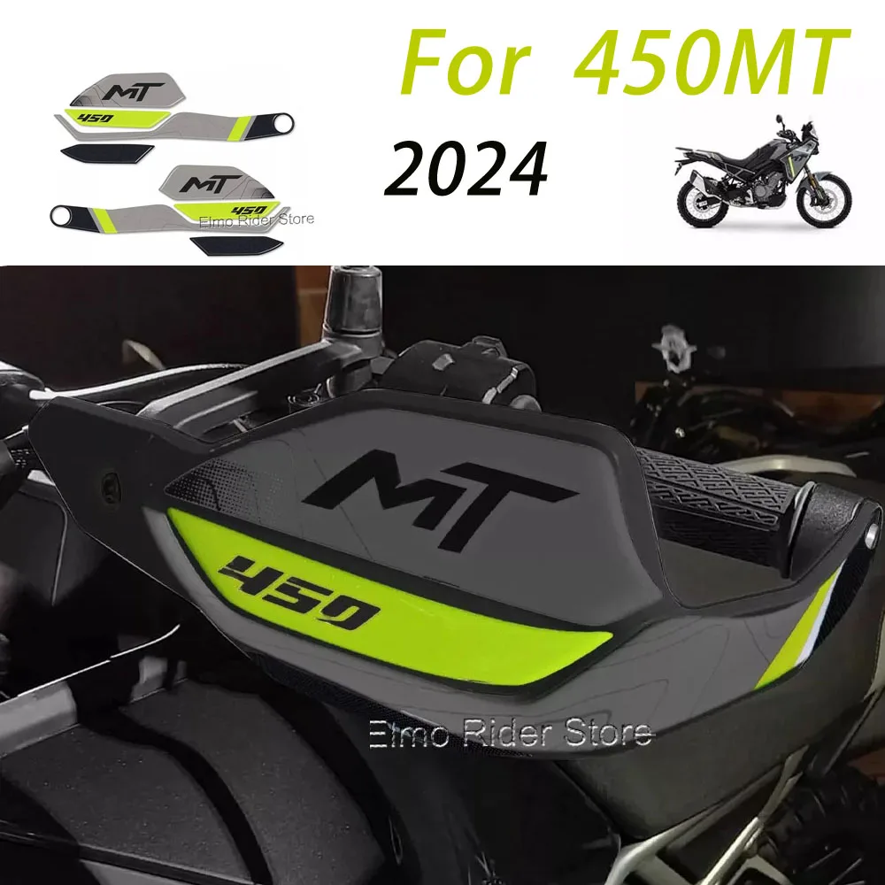 

For CFMOTO 450MT 2024 3D Resin Hand Protection Stickers Anti-scratch Waterproof Decal Sticker Accessories