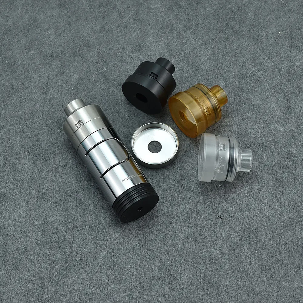 Wolf Coolvape nisshoku rda Ennequadro IMO 350 Stijl 18350 Mechanische Mod 22 mm Ennequadro mod bellcap mod fit 18350 batterij