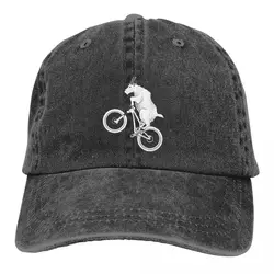 Mountain Bike Goat Baseball Cap Men Hats Women Visor Protection Snapback Cycling Cycle Sport Movement Caps