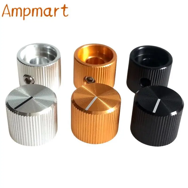 15x12.5MM Aluminum Alloy Knob, Used For Power Amplifier CD HIFI Car Central Control Volume Adjustment Knob, Aperture 6.4MM