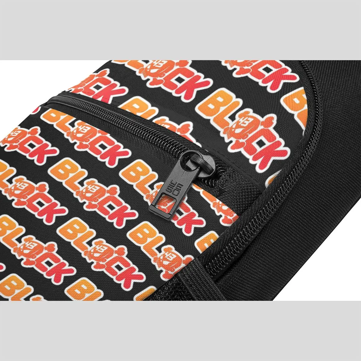 Ken Block 43 Design Letter Print Chest Bag Men Sling Crossbody Backpack Chest Bag Travel Hiking Daypack Shoulder Bag