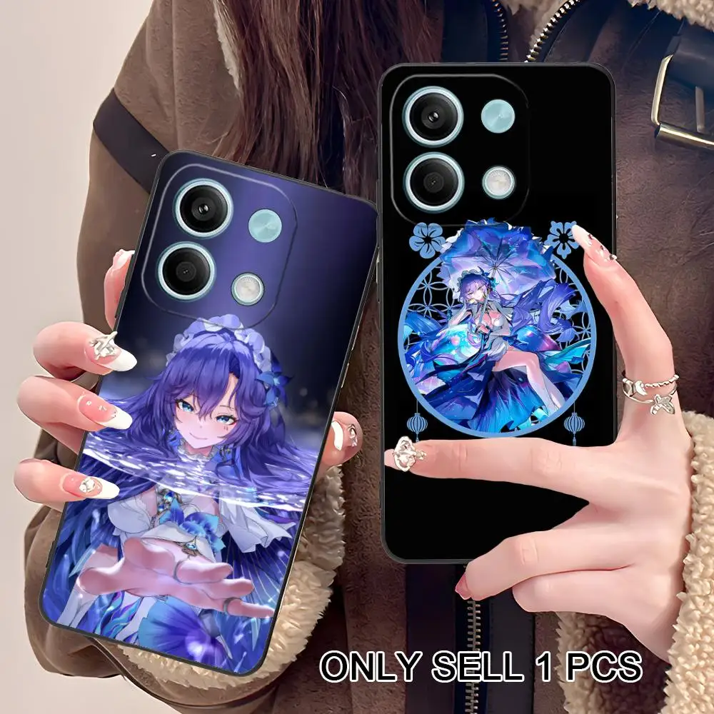 

Wuthering Waves Cantarella Phone Case for POCO M7 M6 M5 M4 M3 X7 X6 X5 X4 X3 Pro GT 5G Soft TPU Shockproof Cover