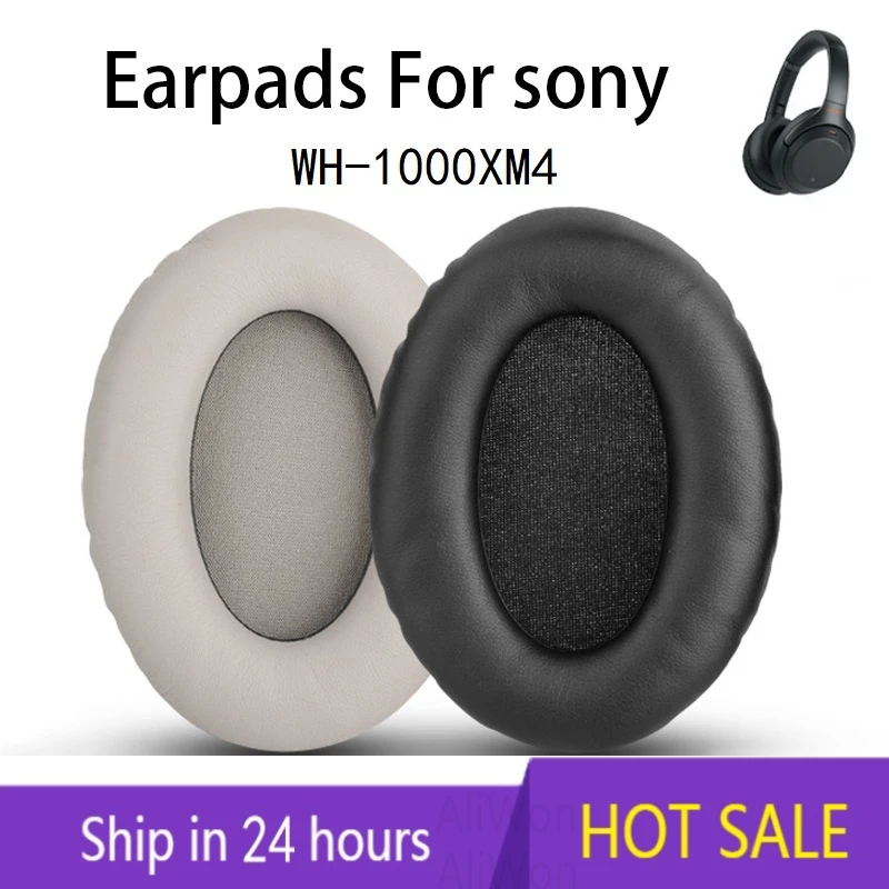 Almohadillas de espuma viscoelástica para auriculares, almohadillas de repuesto suaves para auriculares Sony WH-1000XM4 WH1000XM4 WH 1000 XM4, alta calidad