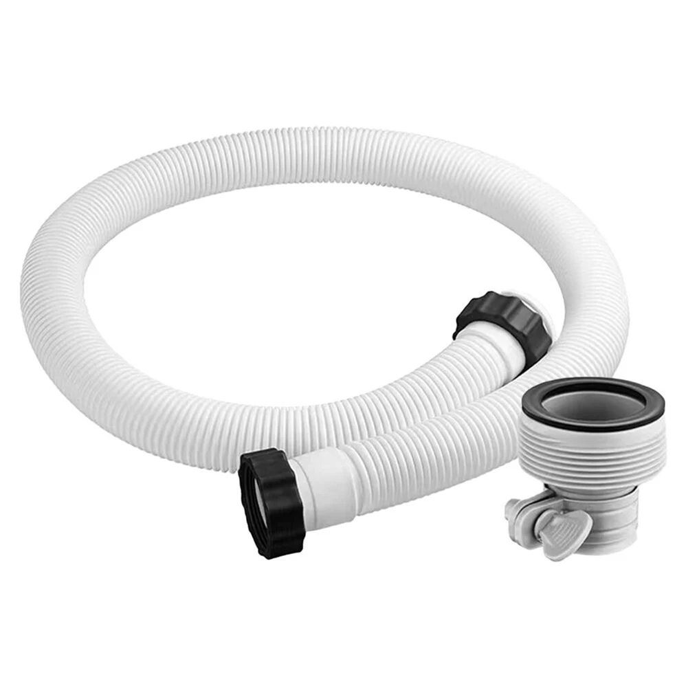 Pool Hose for Filter Pump and Sand Filter Connection 1.5 Inch Diameter Compatible with Most Above Ground Pool Models