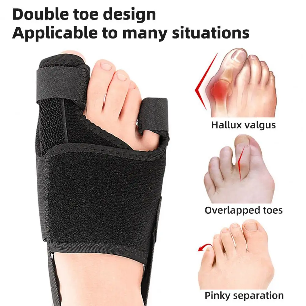 Bunion Corrector with Adjustable Strap Bunion Splint Adjustable Bunion Corrector Brace Big Toe Straightener for Hallux Valgus