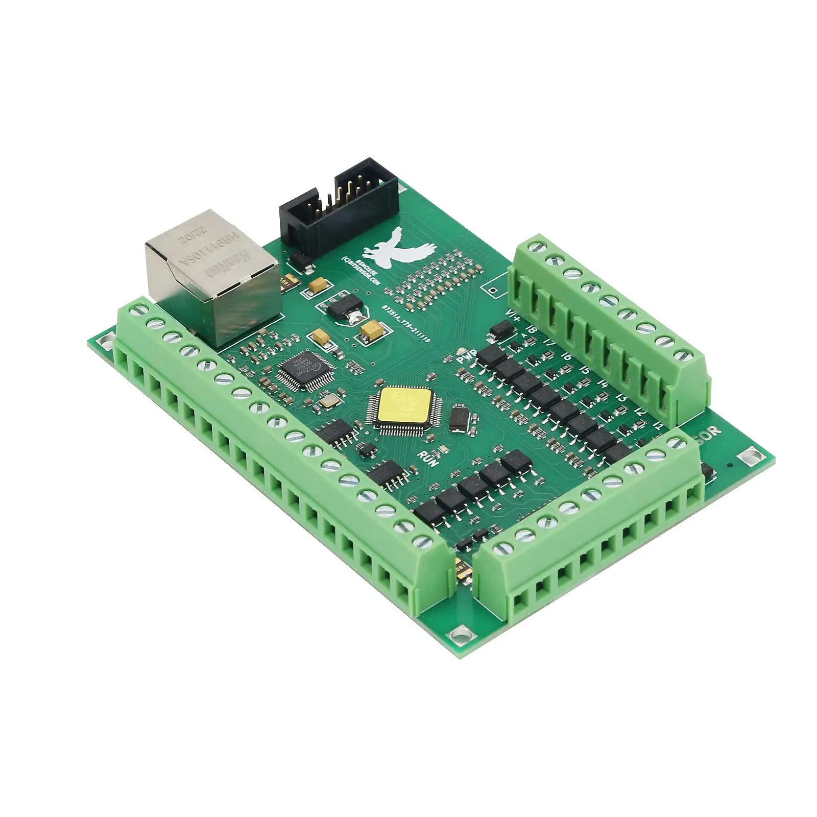 5-Axis Ethernet Motion Card Mach3 Breakout Board CNC Controller Board for Industrial CNC Milling Machine Engraver