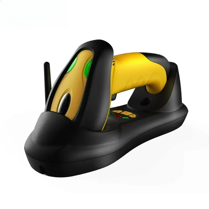 1D Laser Barcode Reader Rugged  Wireless Industrial Scanner for Warehouse Shelf Picking and Inventory