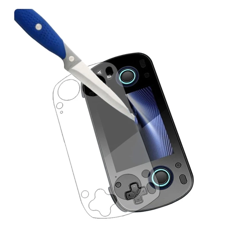 Film d'écran en verre trempé pour Mini Console jeu Retroid Pocket