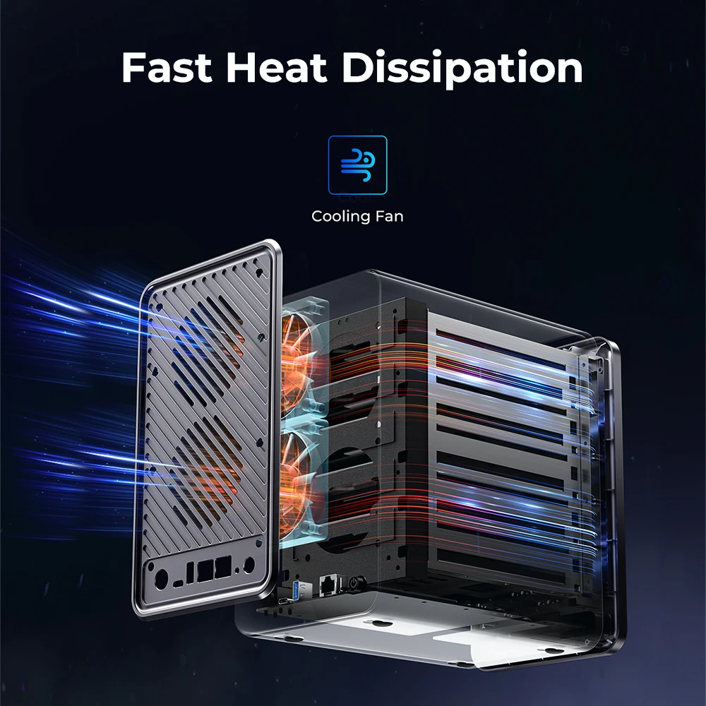 ORICO TS200 SATA 3.0 NAS 2 Bay HDD/SSD Enclosure House Personal