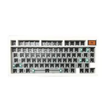 メカニカルゲーミングキーボードZUOYA-GMK81ワイヤレス,ホットスワップ可能,3モード,bt5.0,2.4g,USB-C,ゲーム,オフィス用