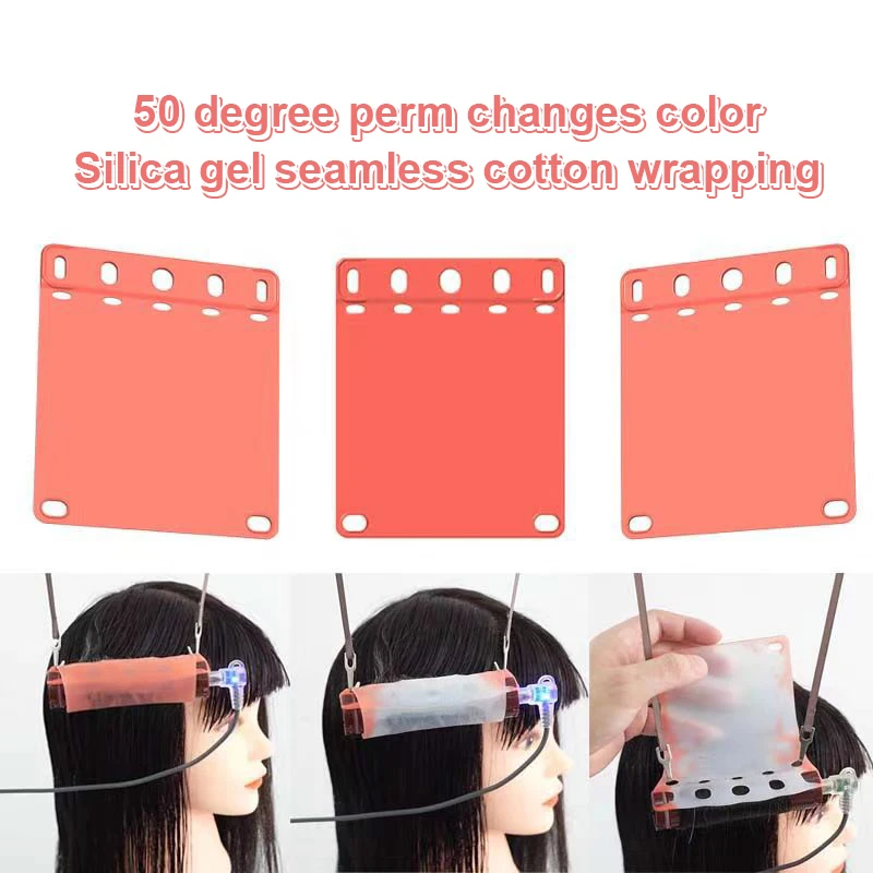 

10pcs Barber Shop Perm Pad Hair Perm Rods Hair Rollers Cold Wave Rods Cold Perm Spiral Perm Professional Styling Tools