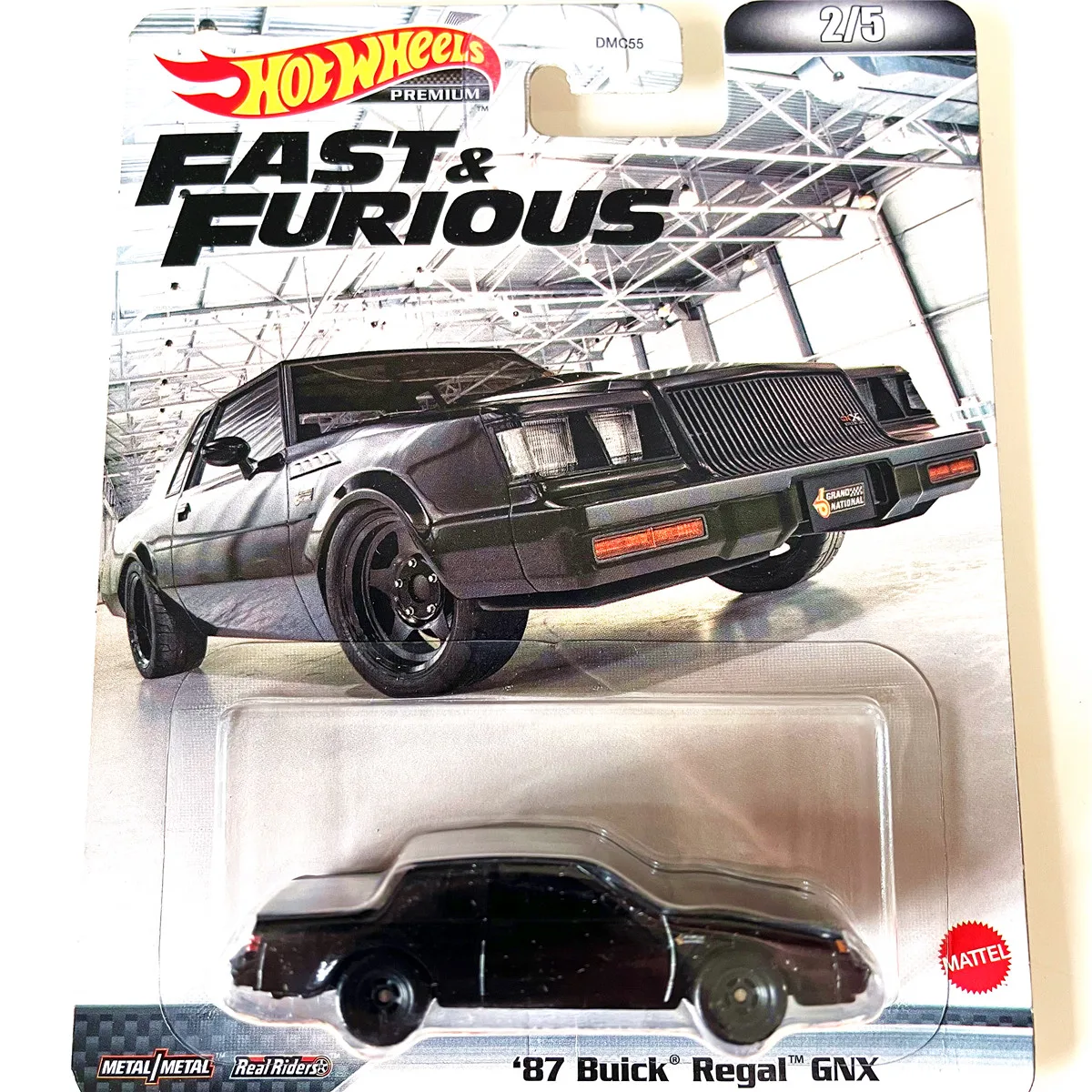 

Original Hot Wheels Premium Car Fast & Furious 87 Buick Regal GNX Boys Toys1/64 Diecast Vehicles Models Birthday Gift