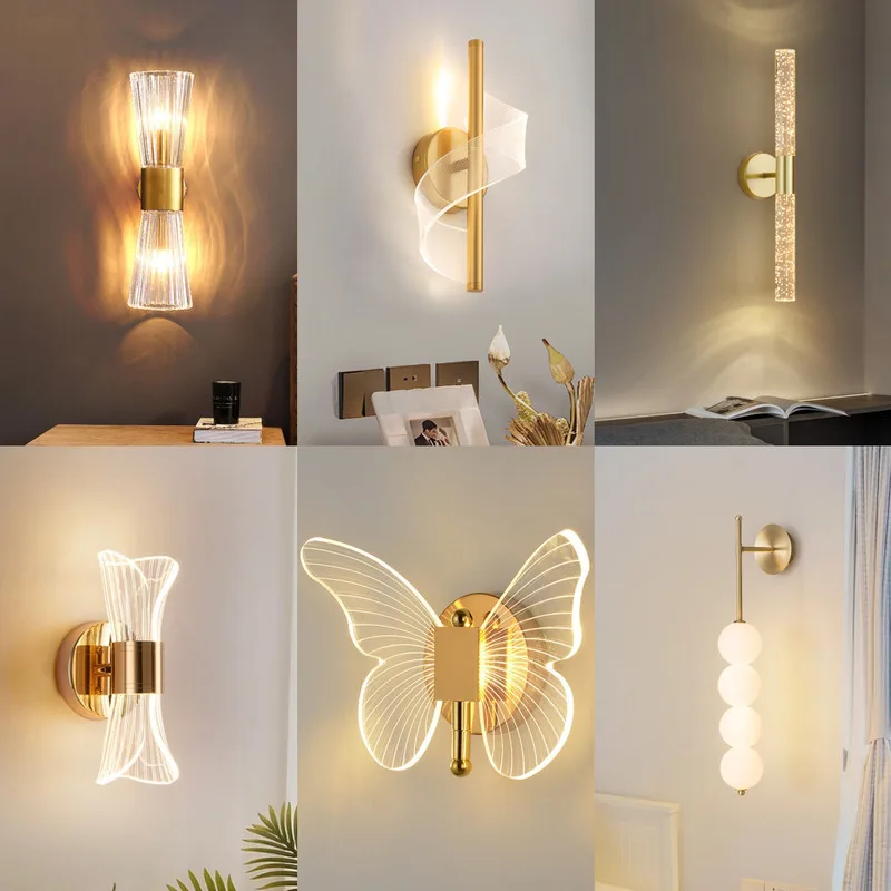 

Minimalist Bedroom Bedside La Modern Light Luxury Living Room Background Wall Corridor Creative Decoration Indoor Wall
