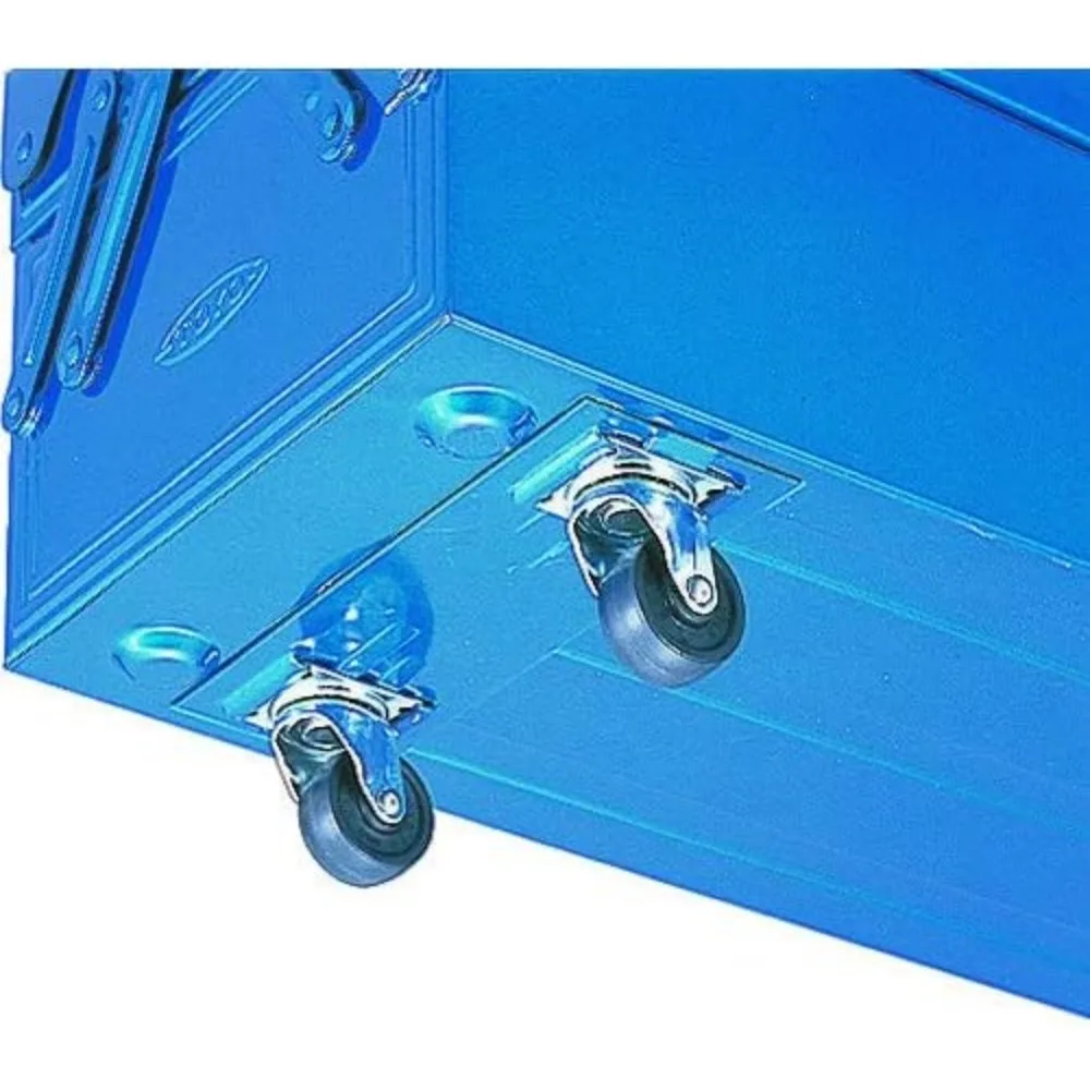 TRUSCO GL-600-B Blue 2-Tier Storage Toolbox, 23.6 x 8.7 x 12.0 x 12.0 inches (600 x 220 x 305 mm)