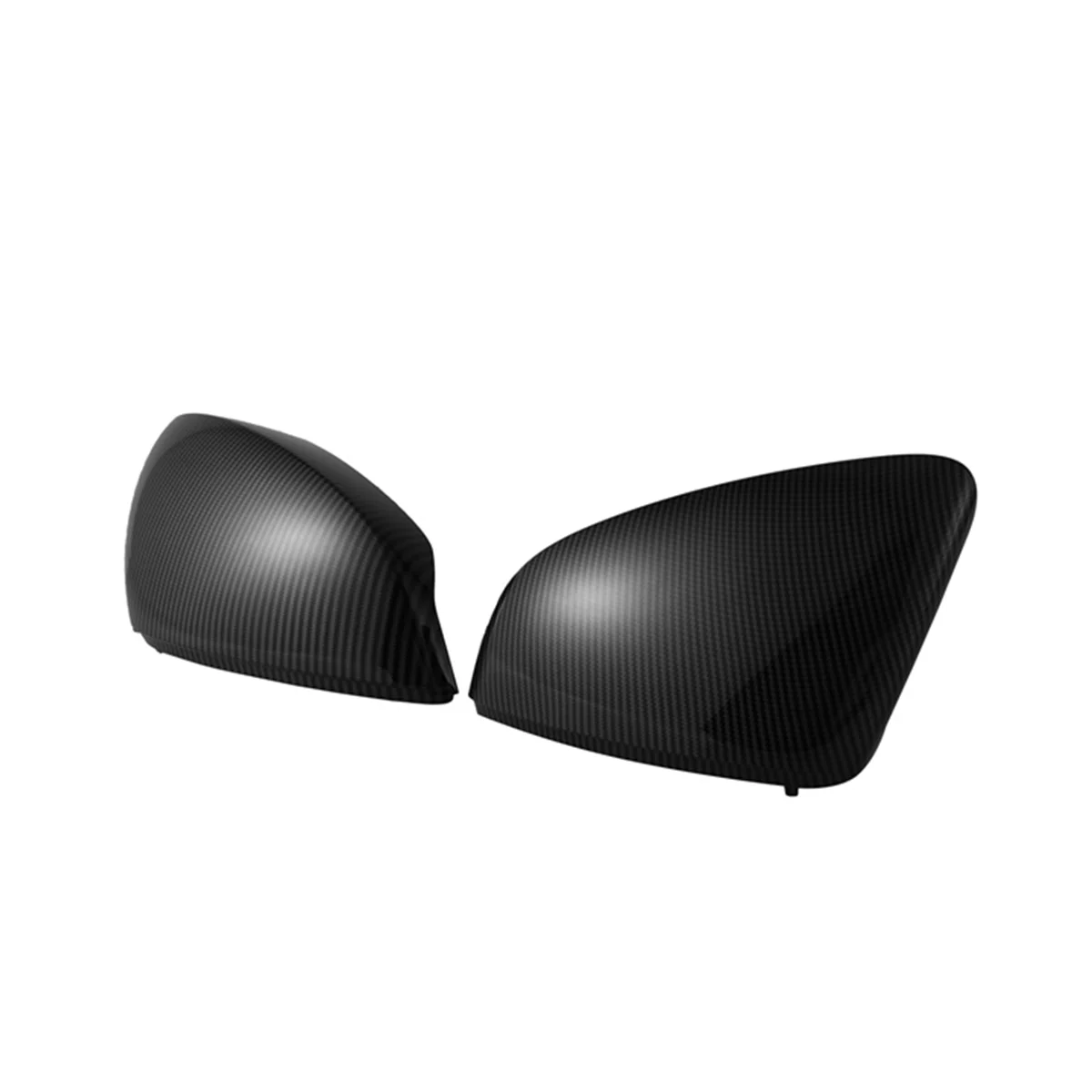 For Audi A3 8V 2021 Carbon Fiber Replacement Mirror Covers Car Side Door Rear View Mirror Cover Cap Shell