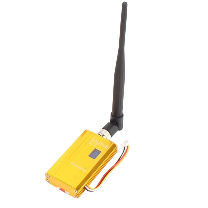 Wireless FPV Transmitter 1.2Ghz 1500MW 8CH AV Sender TV Audio Video Transmitter for QAV250 250 FPV Quadcopter Vogue