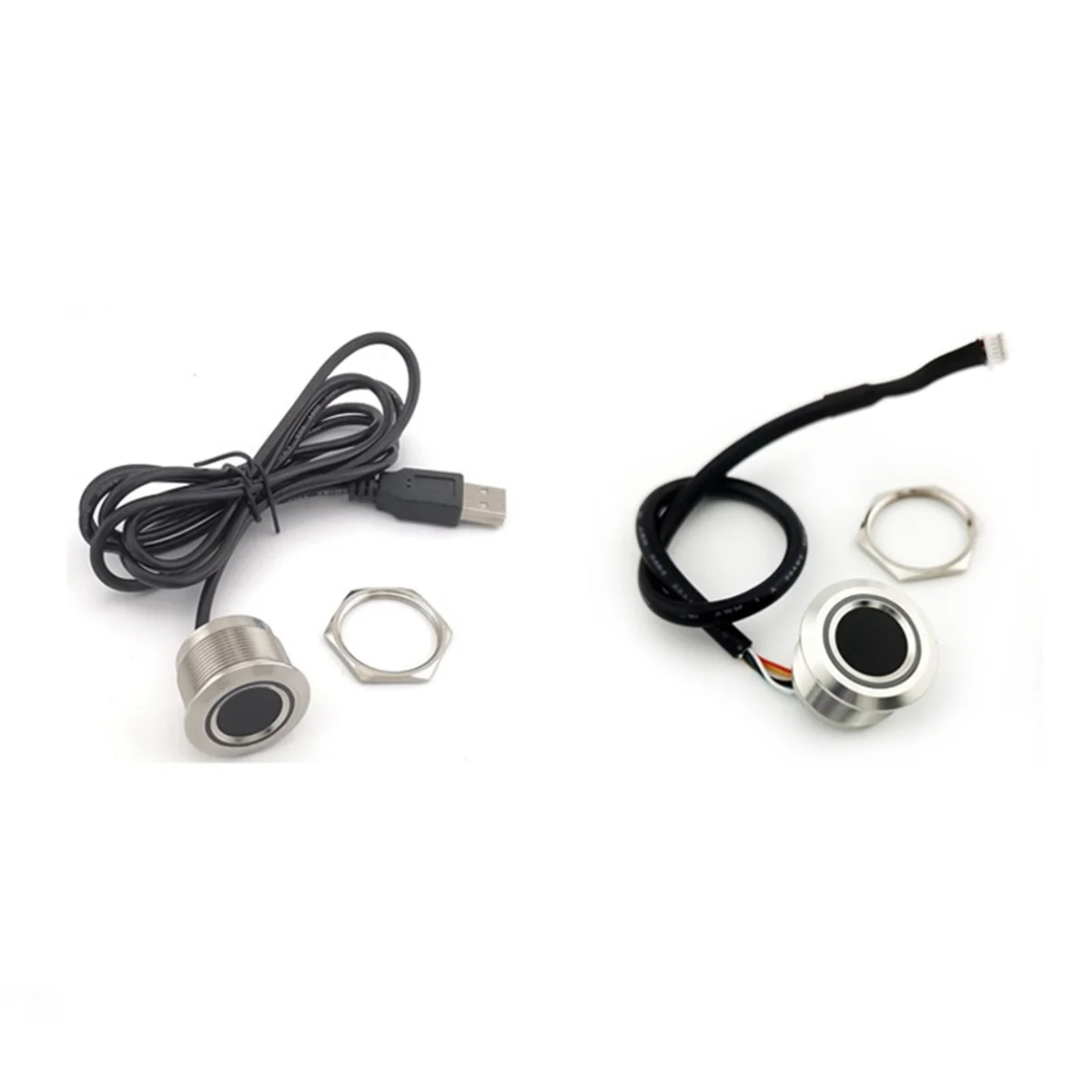 R503Pro Capacity 1500 Round RGB LED Control Capacitive Fingerprint Sensor Module DC 3.3V Access Control Scanner UART