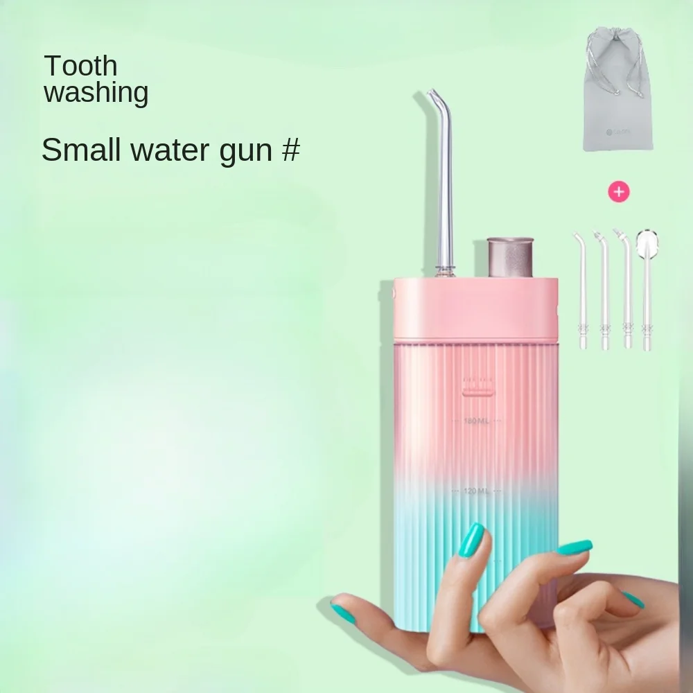 Dental flusher Dental hygienist Cleaning between teeth Portable orthodontic tooth cleaning electric water floss