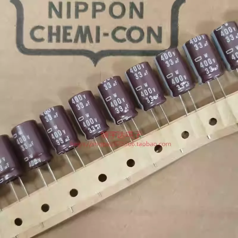 10-100PCS 400V33UF 12.5X20 Black Diamond W brand new original NCC electrolytic capacitor 33UF 400V