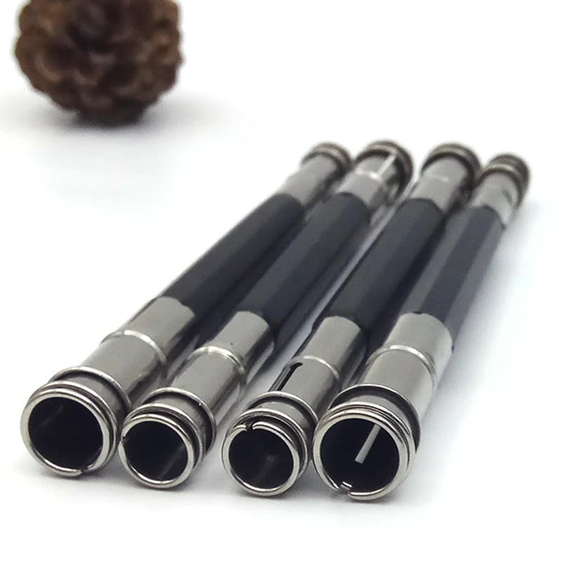 1 Pcs/lot Adjustable Pencil Extender Holder School Office Sketch Art Writing Tools Delicate Dual 2 Head for Kids Writing Gift