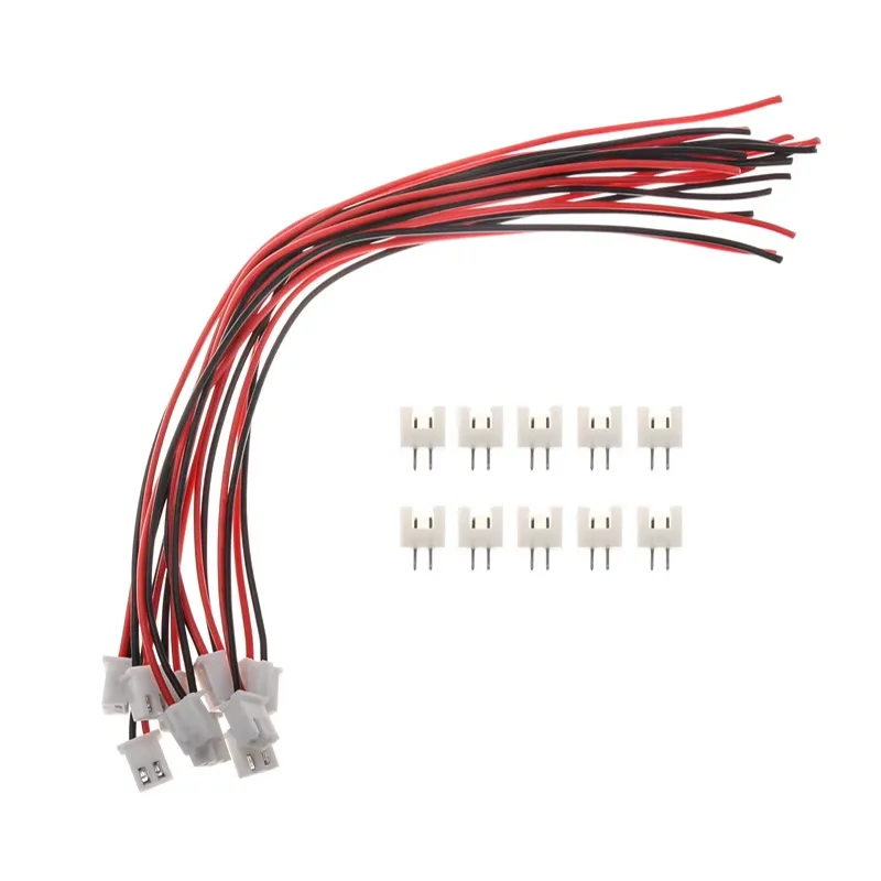 مقبس توصيل ذكر وأنثى ، موصل كابل ، كابل سلك 24AWG ، JST XH2.54 XH ، 2.54 مللي متر ، طول 15 سنتيمتر ، 2 ، 3 ، 4 ، 5 ، 6 ، 7 ، 8 ، 9 ، 10 دبوس ، 10 مجموعات