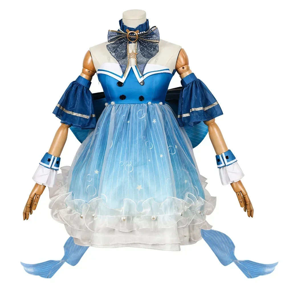 

Popular Games Infinity Nikki Cosplay Costume Girl Lolita Blue Dress Princess Uniform Masquerade Carnival Party Clothes Outfit