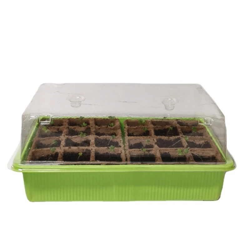 

24-сетчатый лоток для проращивания растений, горшок для рассады, простой в использовании для садоводства в помещении, инструменты для выращивания растений в помещении и