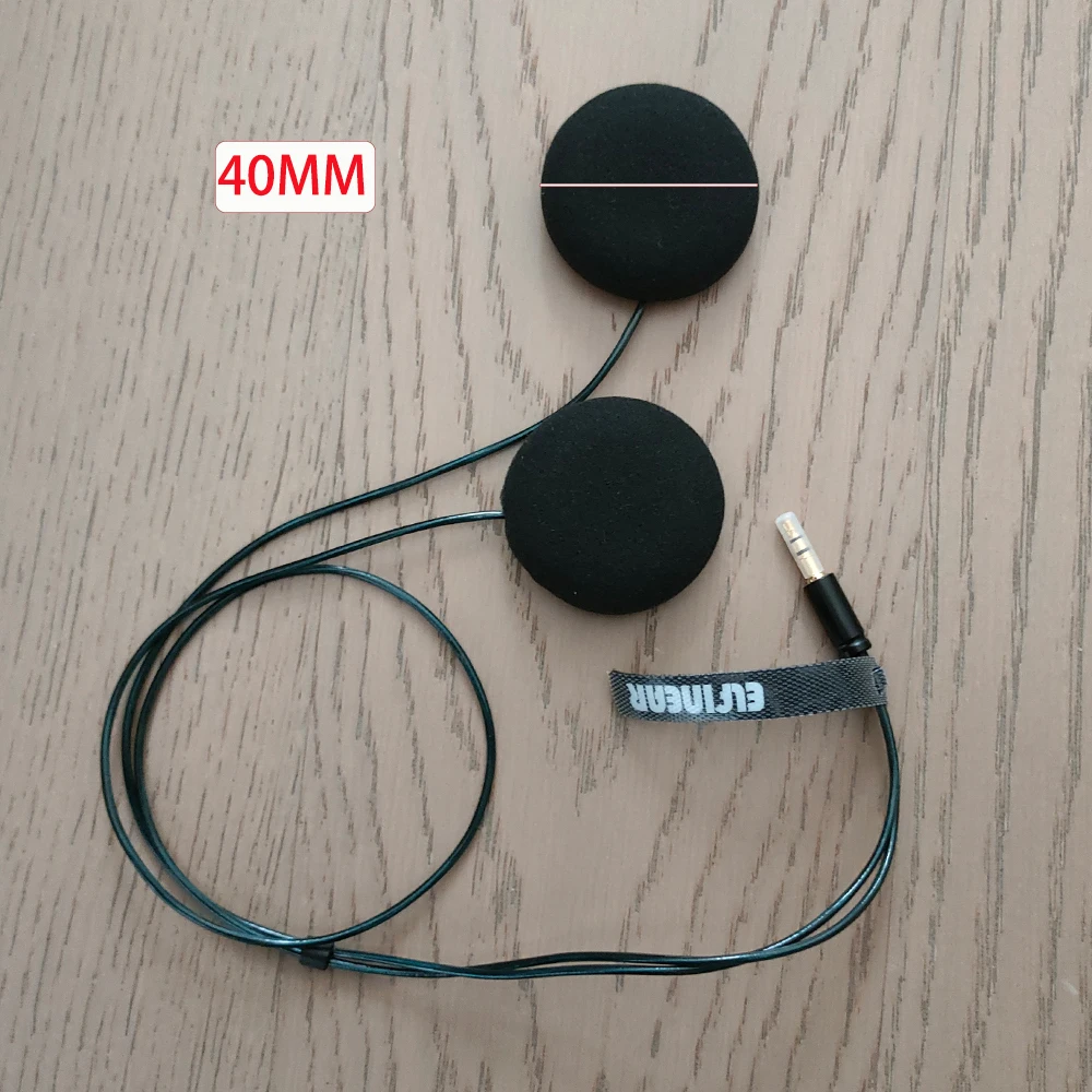 ELFINEAR 40 mm Motorradhelm-Lautsprecher-Kopfhörer, kompatibel mit Cardo, Sena, Lexin, Vimoto. Funktioniert mit den meisten Helmkommunikatoren – Detail 5