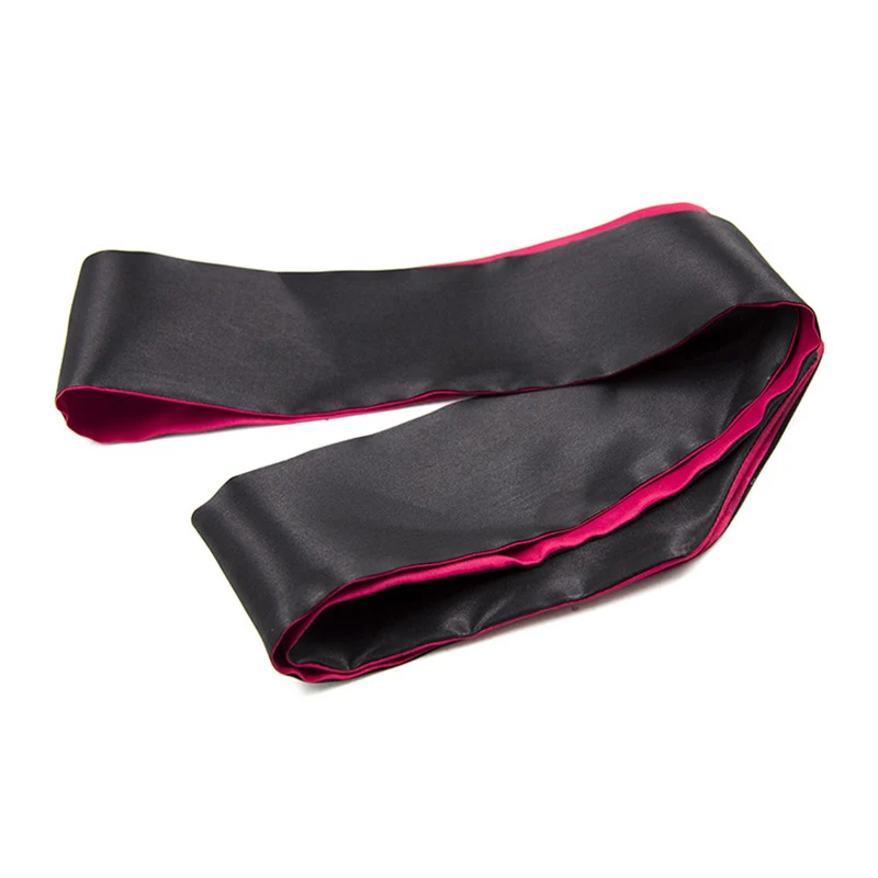 1PCS Eye Mask Satin Sex Cover Imitation Silk Sleep Band Soft Tie Blindfold Bondage Sex Toy