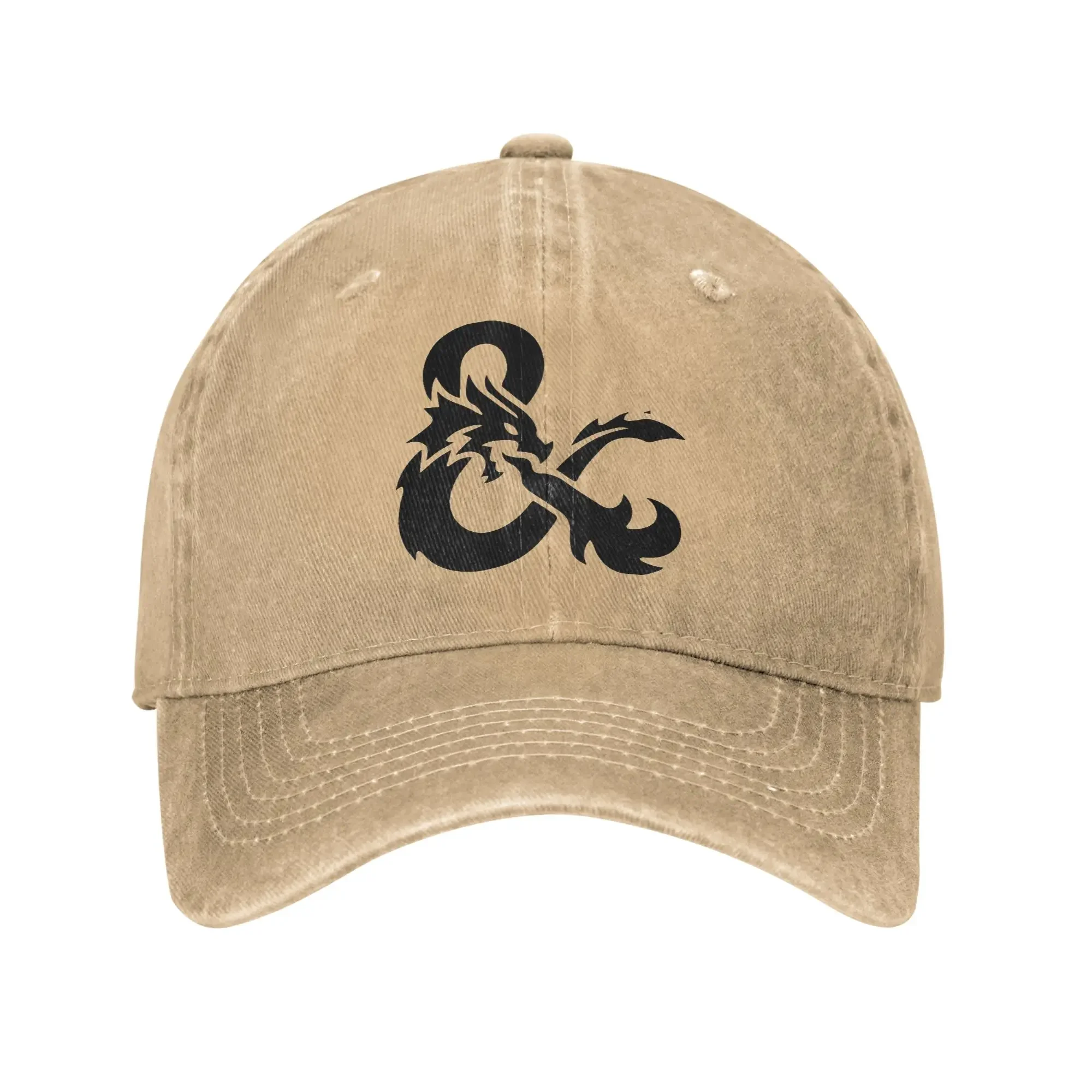 Baseball Cap D-Dungeon Dragon DnD Master Summer Street Style Hip Hop Hats Couple Women Outdoor Sport Sunscreen Baseball Caps