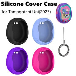 Fall Prevention Silicone Protective Sleeve Solid with Buckle Silicone Cover Case Waterproof Replacement for Tamagotchi Uni(2024)