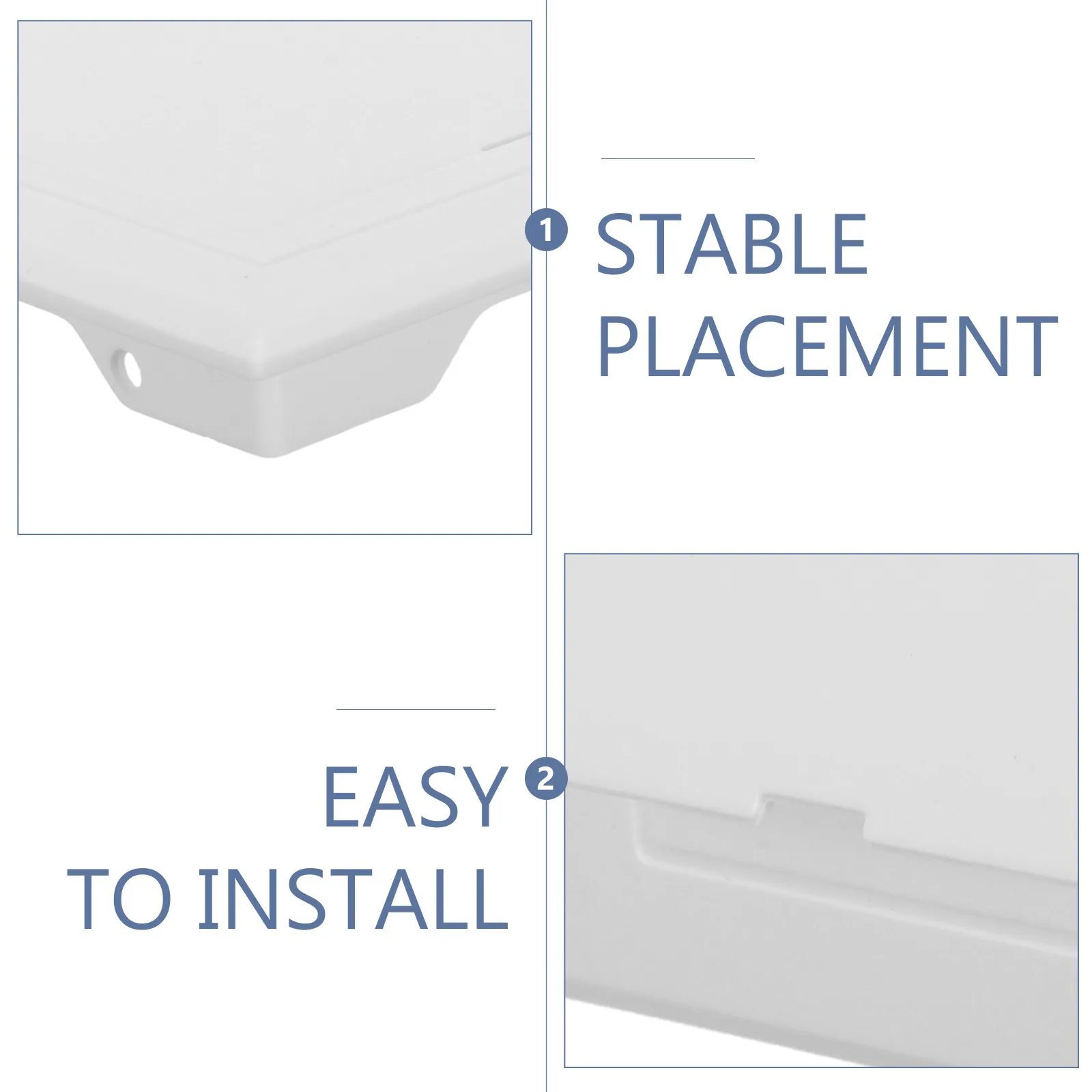 Plastic Access Panel Cover 4x4 Inch White Wall Hole Door for Drywall Plumbing Inspection Bathroom Ceiling Access