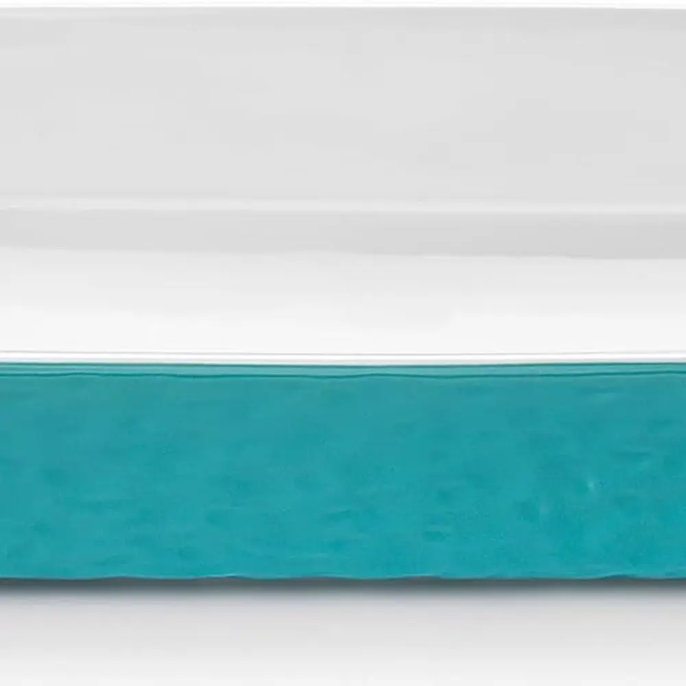 

Керамическая кастрюля размером 9x13 дюймов, безопасная в духовке, с ручками, сковорода для лазаньи, свадебный подарок с аквамарином