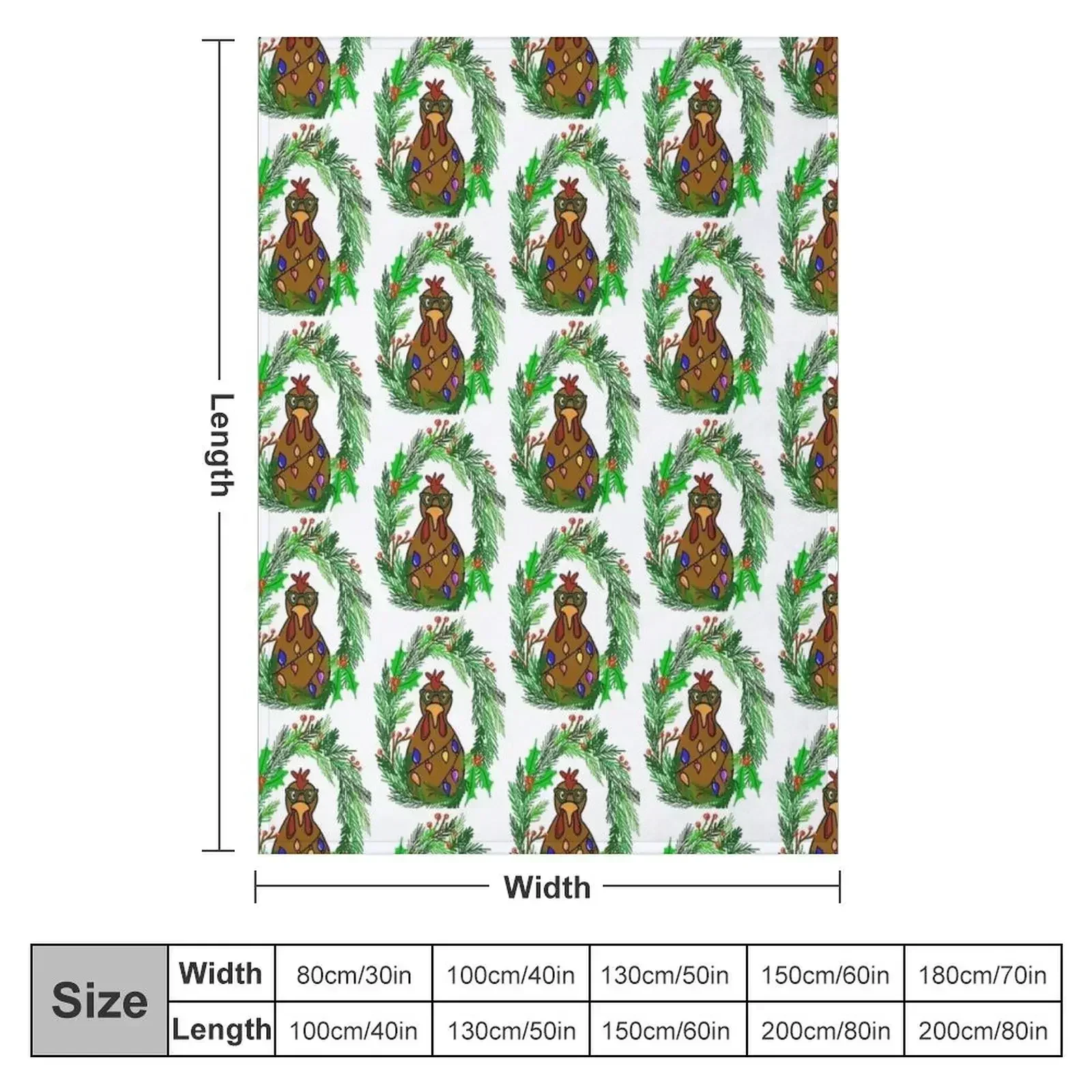 Christmas Chicken Throw Blanket blankets and throws Large Quilt Luxury Thicken Beach Plush Blankets