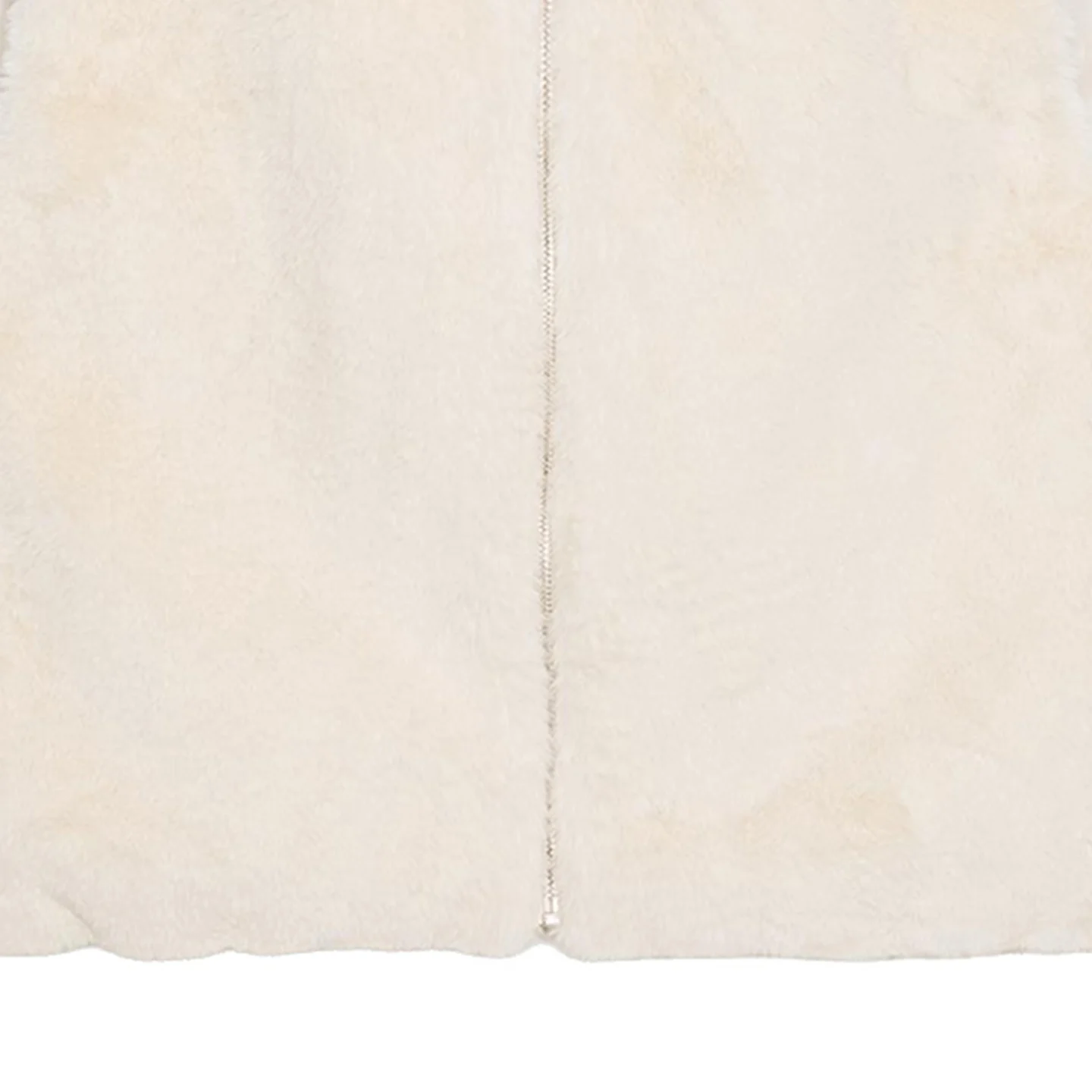 Nowa kolekcja damska jesień 2025: Indywidualna kamizelka z kapturem, imitująca futro, uniwersalna, o regularnej długości, zapinana na zamek, czysta...