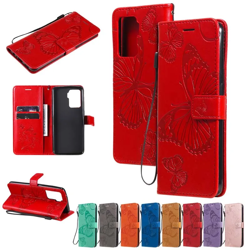 Flip Wallet Leather Case For Oppo A53 A52 A72 A92 A8 A31 A73 A93 A55 A95 A53S 2020 4G 5G Realme 8 Pro X7 Max C1 C2 C3 Back Cover