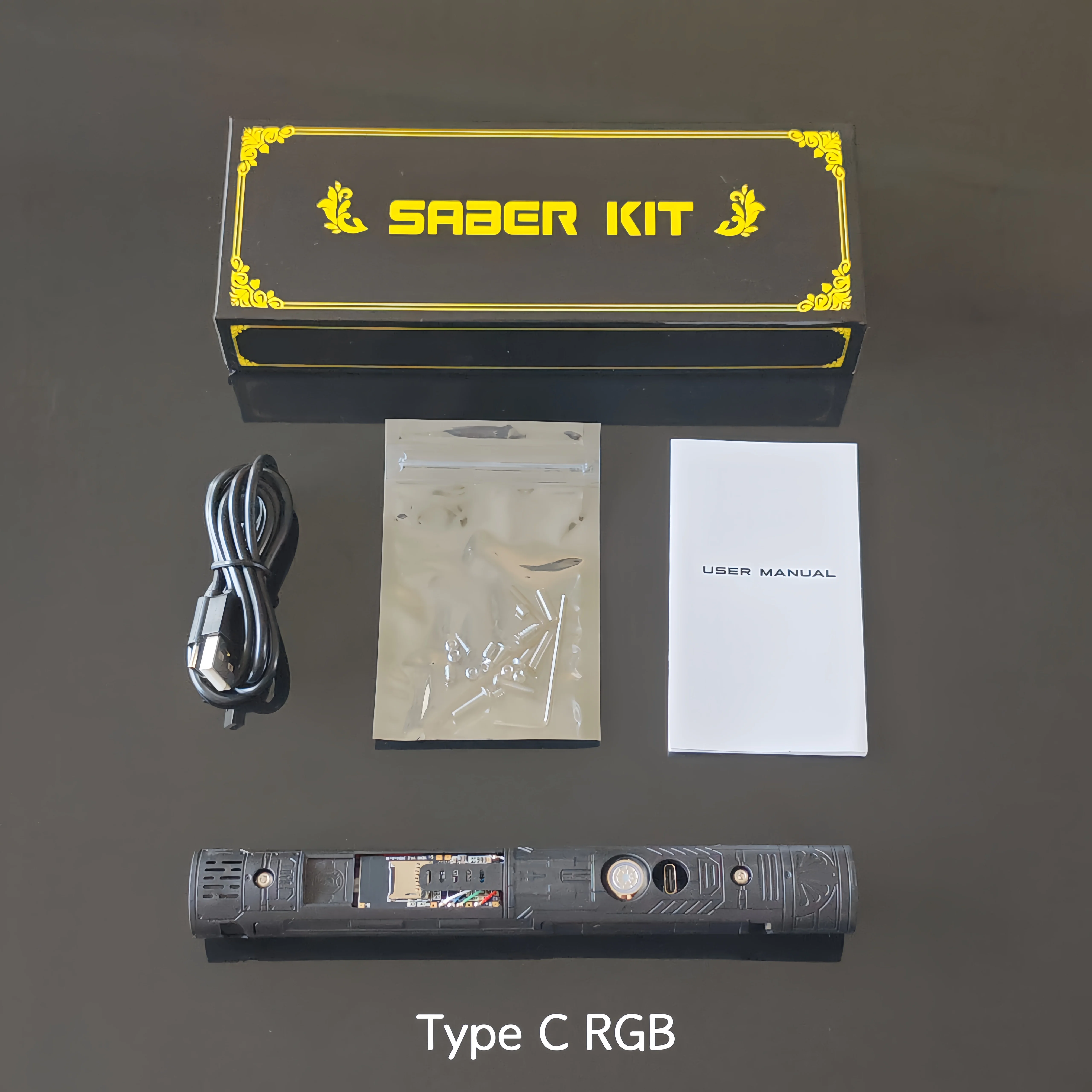 RGB-Soundboard-Kit für Lichtschwerter mit Proffie NeoPixel Core Xenopixel3.0, Smooth Swing und elektronischem Hilt Force Blaster – Detail 7