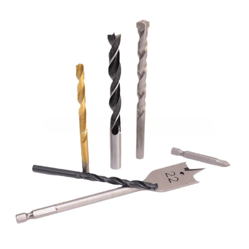 النجارة متعددة الوظائف 246 قطعة مجموعة ثقب فتاحة تويست الحفر الاسمنت الحفر البناء الحفر شقة رئيس الحفر كم مجموعة