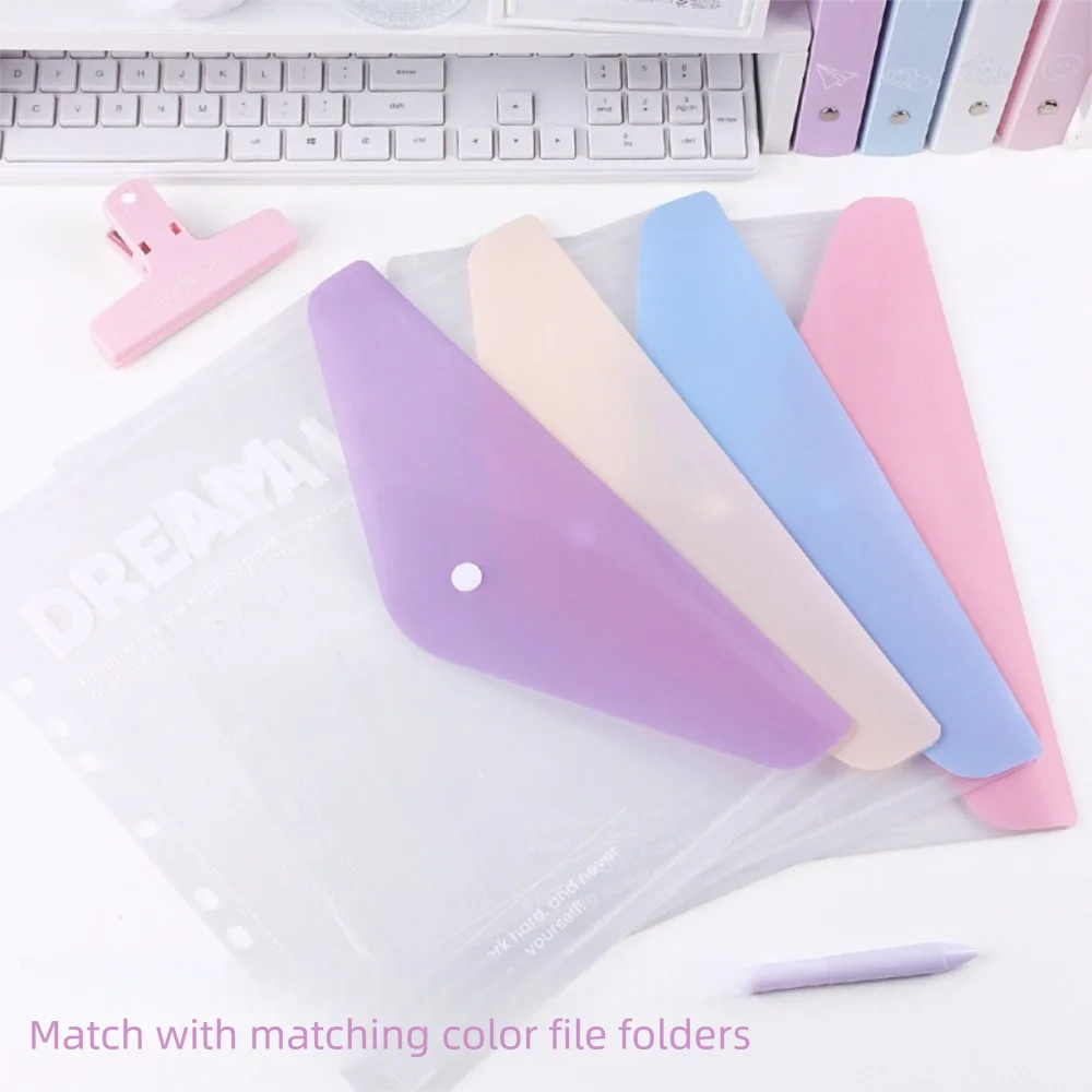 A4 ファイルフォルダールーズリーフ多機能ドキュメントバッグ防汚防水収納小冊子オフィス学生用品