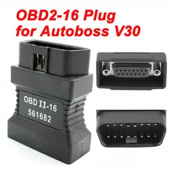 Male OBDII 16pin Interface To DB15 Adapter for Autoboss V30 Elite Car Scanner 16 Pin Obd2 Plug To DB 15PIN Port Connector Socket