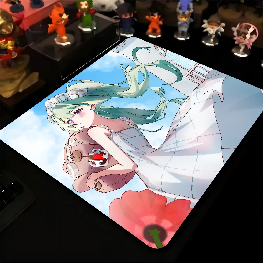 Pequeno LockEdge Mouse Pad para Gamers, Borracha Anti-Slip, Corin Wickes, Zenless Zone Zero, Computer Desk Pad, Retangular