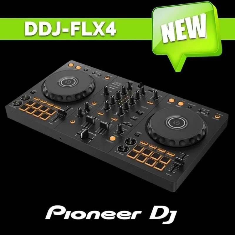 

New China Travel Pioneer DDJ-FLX4 Controller Dual Channel DDJFLX4 Disc Maker Entry level Electronic Sound Equipment