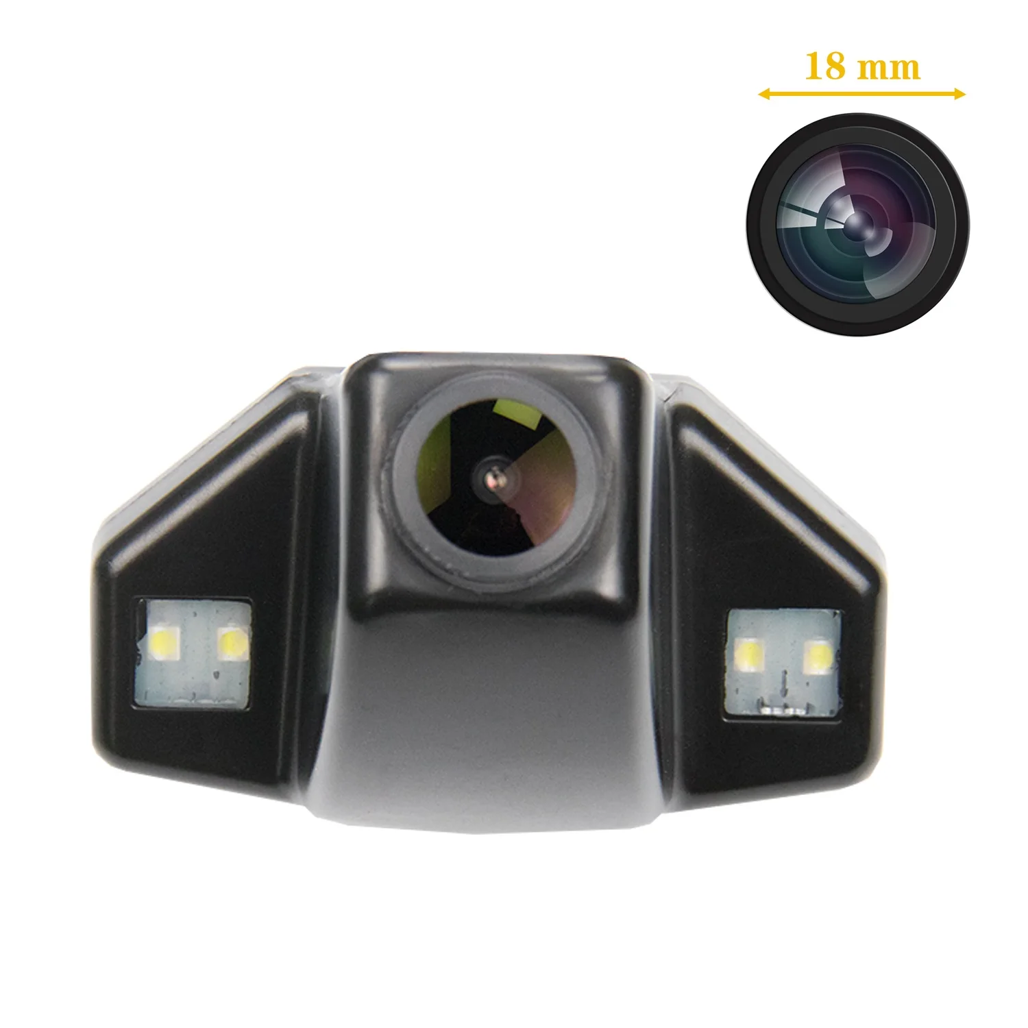 

Misayaee Free Filter HD 1280 * 720P Car Rear View Camera Plate Light for HONDA CRV 2007-2013 Odyssey 2008 2011 FIT Accord