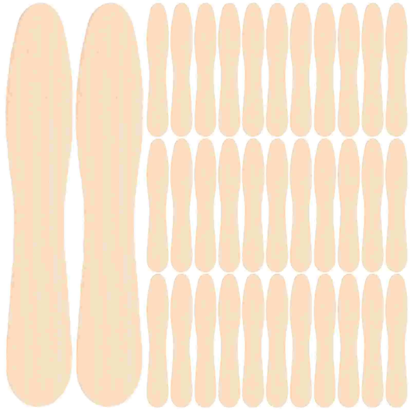 

100pcs Wooden Ice Cream Spoons Wood Taster Spoons Popsicle Paddles Spoon wood ice cream spoons ice cream dessert spoons