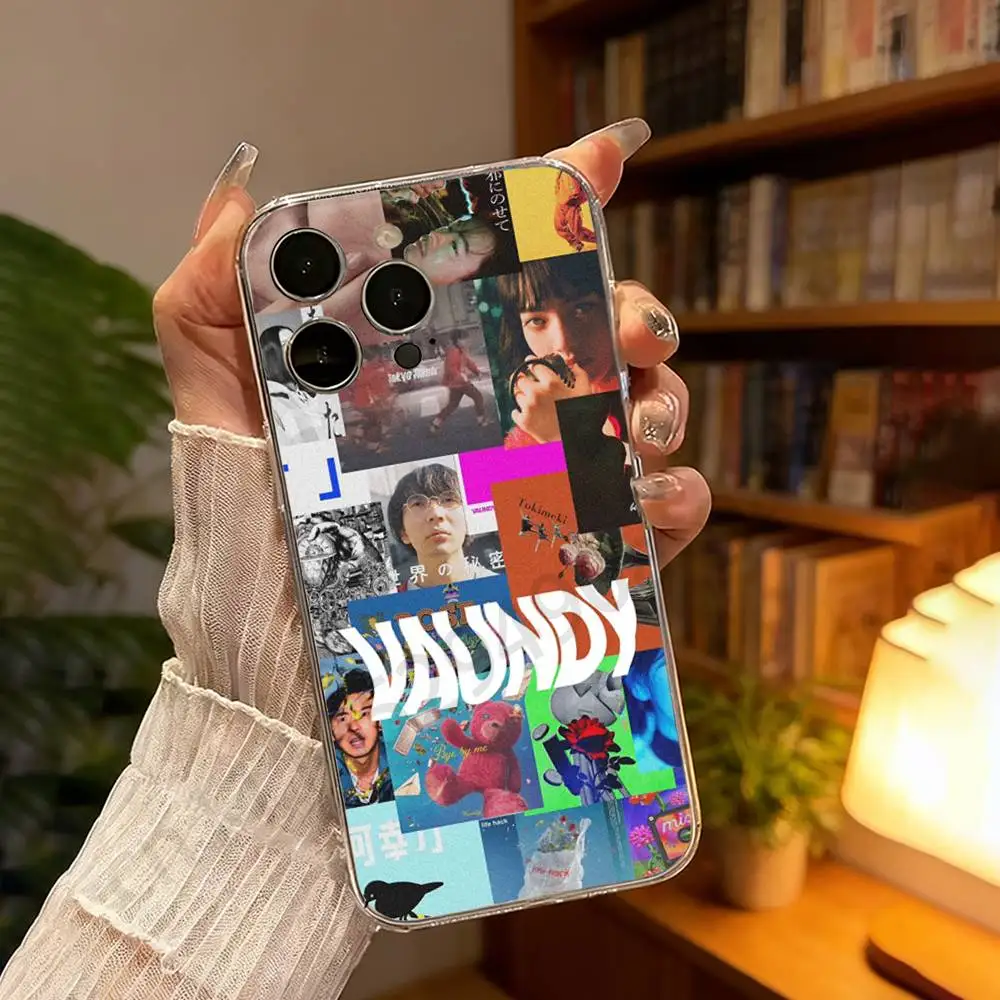 Singer V-Vaundy Phone Case For iPhone17,16,15,14,13,12,11,XR,Pro,Max,Plus,mini,Shockproof Bumper Cover