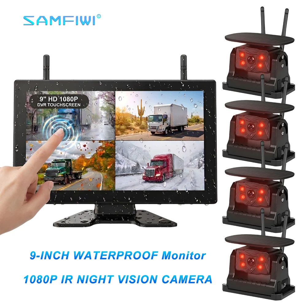 Solar WiFi Wireless Backup Camera 9